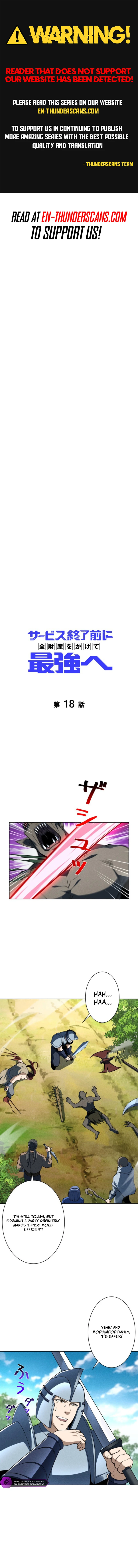 I'll Spend My Fortune to Become the Strongest Before the Game Ends Chapter 18