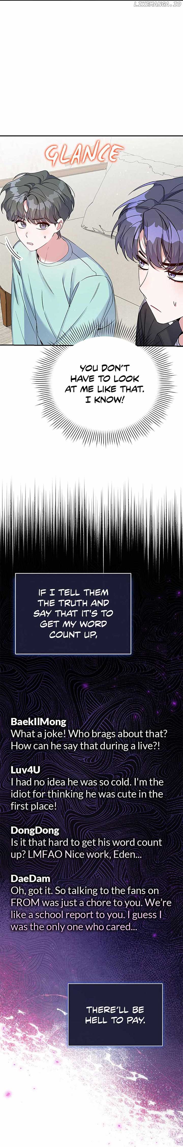 An Insincere Idol's Blank Slate Chapter 16