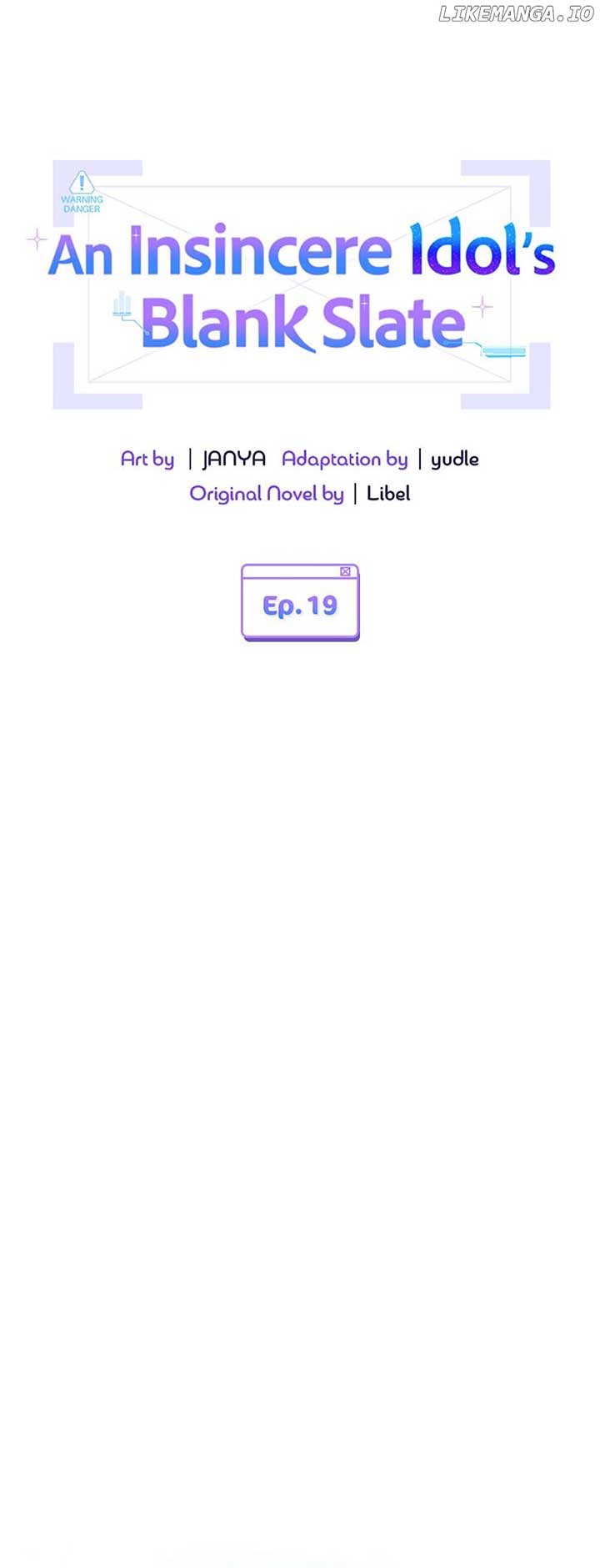 An Insincere Idol's Blank Slate Chapter 19