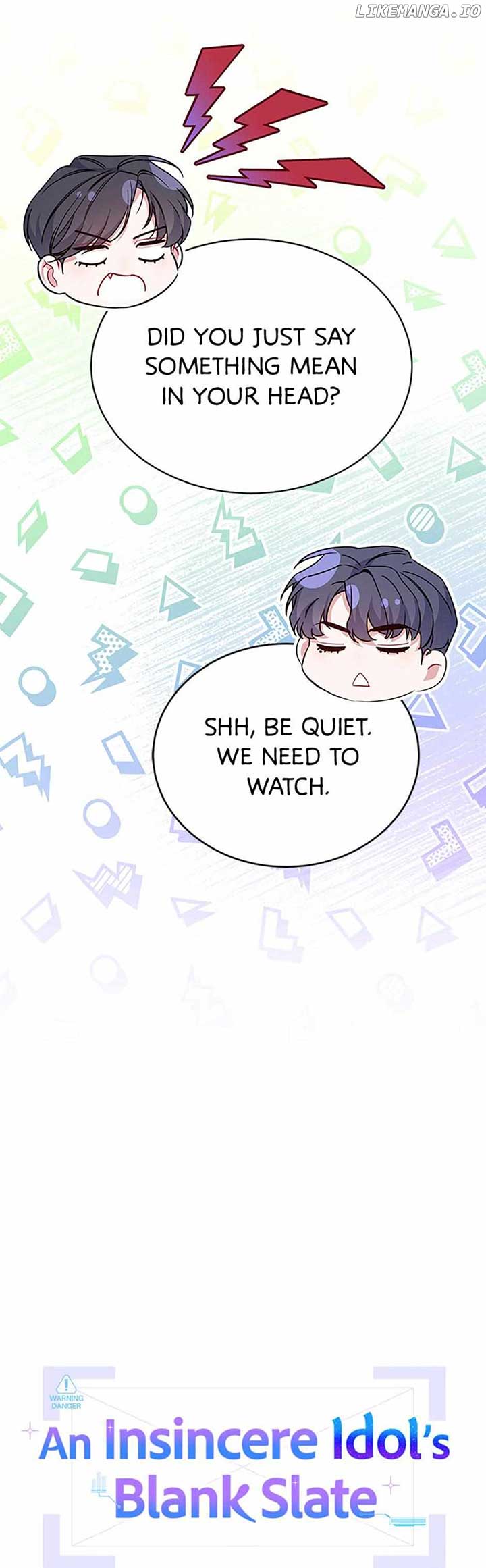 An Insincere Idol's Blank Slate Chapter 21